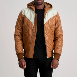 OEM Latest design Service <b>Jacket</b> <b>Mens</b> Winter Clothe Custom Bomber <b>Jacket</b> woven label Wholesale Blank <b>Baseball</b> - Product Image 1