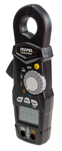 Pince ampèremétrique numérique haute résolution TECPEL DCM-040A pour tension CC, CAT III 600V, 23mm, 20A jusqu'à 60A courant CC - Product Image 2