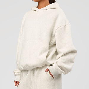 Sudadera de Alta Calidad y Comodidad, Talla Grande, Sin Cordones, Sin Bolsillos, para Mujer - Product Image 3