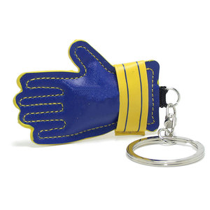 High Quality <b>Custom</b> Professional Goalkeeper Gloves <b>Keychain</b> Hot Selling PVC Rubber Material Goalkeeper Gloves <b>Keychain</b> - Product Image 4