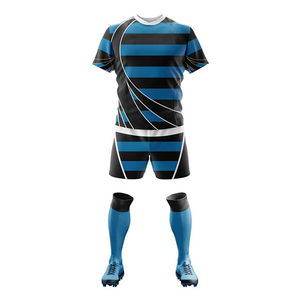 Uniforme de Rugby Sublimado Personalizado de Alta Calidad 2026, Conjunto de Uniforme de Fútbol 100% Poliéster Transpirable, Nuevo Diseño de Última Moda - Product Image 1