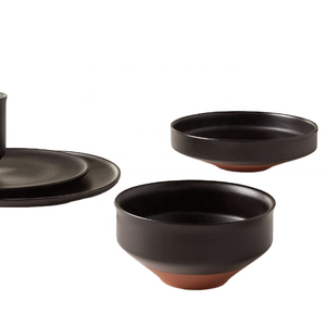 จานชามแบบใช้แล้วทิ้งรักษ์โลก ลายใบไม้โลหะ ช่องใส่ของสองช่อง - Product Image 2