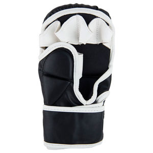 Guantes de Boxeo MMA de Cuero Sintético y Cuero Metálico con Logotipo Personalizado, Guantes de Entrenamiento Profesional con Cordones para Uso Deportivo - Product Image 6