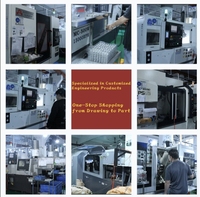 Servicios de mecanizado CNC de varios materiales para aluminio, acero inoxidable, latón, titanio y fabricación de piezas