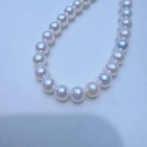 Collar de Perlas de Agua Dulce sin Semillas de 6 mm de Zhuji, Cadena Lisa Versátil, Cierre de Plata S925, Ajustable con Ajuste Cómodo - Product Image 3