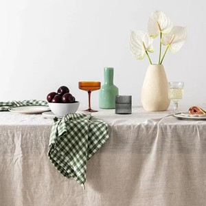 Mantel de Lino Minimalista, Liso, de Color Sólido, Lavable, para Uso Doméstico, Hotelero, en Restaurantes, Cafés y Cocinas - Product Image 2