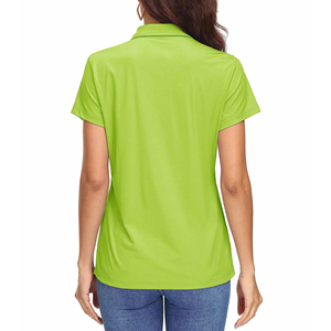 Camiseta Informal de Alta Calidad para Mujer, Nuevo Diseño, Logotipo Personalizado, Color Sólido, Transpirable, 100% Algodón, Secado Rápido, Manga Corta - Product Image 4