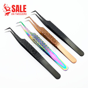 Eyelash Extension Tweezers for Isolation Lash Extensions Best for Individual Isolation & Classic Lashes Eyelash Tweezers - Product Image 1