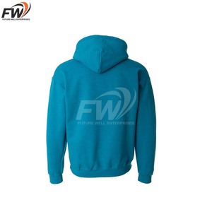 Sweat-shirts en coton de haute qualité, logo personnalisé, unis, épais, lourds, surdimensionnés, à capuche, vierges, pour sublimation - Product Image 3