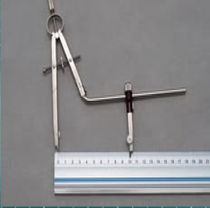 Équerre de traçage multi-angles pour charpentier, diviseur d'artiste, outil de traçage de motifs droits, disponible à prix de gros. - Product Image 4