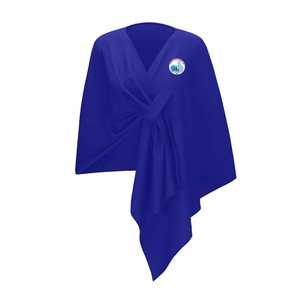 Jack <b>and</b> Jill Adult Blue <b>Shawl</b> <b>Wrap</b> Soft Lightweight Elegant Fashion Scarf Casual Party Wear Comfortable Stylish Women Acces - Product Image 1