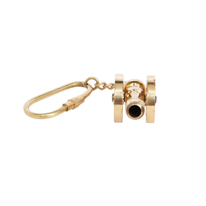 Porte-clés canon en laiton vintage fait main Shubham – Miniature en laiton massif de qualité supérieure, cadeau idéal pour les clés de voiture, de vélo, de bureau et de maison - Product Image 3