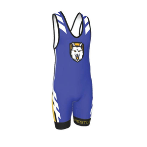 Singlet de Compresión para Lucha Libre Masculina OEM con Logotipo Personalizado Ideal para Equipos - Product Image 2