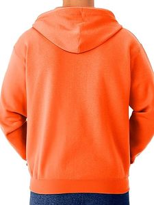 Sudadera con Capucha y Cremallera 100% Algodón 370g con Mangas Raglán, Hombros Caídos, Diseño Estampado, Logotipo Personalizado ODM - Product Image 3