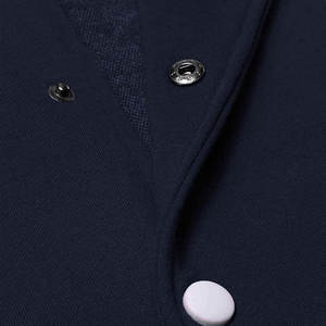 Veste universitaire personnalisée pour homme, veste de baseball premium en mélange de laine avec logo brodé, col et poignets côtelés, vêtements d'hiver - Product Image 3