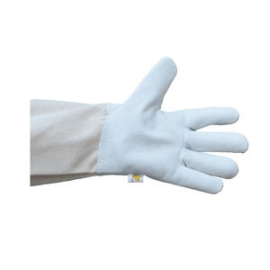 Outils d'apiculture, gants de protection en cuir de chèvre jaune pour apiculteurs - Product Image 4