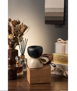 Arabic Handcrafted Acacia Wood Bakhoor Oud Incense <b>Burner</b> Natural Rose <b>Scented</b> Aromatic Holder Eco Friendly Home Fragrance - Product Image 1