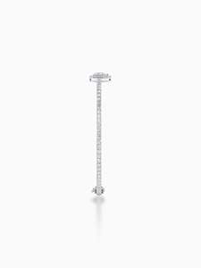 Pulsera de Lujo Ecológica con Diamantes Cultivados en Laboratorio, Corte Pera, Chapada en Oro sobre Plata, Claridad DEF VVS VS, 10 Gramos, Vala Brothers - Product Image 4