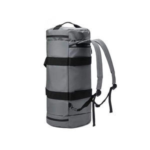 Black Polyester Sport <b>Duffel</b> <b>Bag</b> with Zipper Closure Large Capacity for Exercise Fitness Gym Yoga Travel Weekend Use - Product Image 6