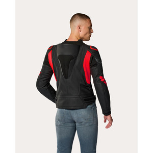 Combinaison de course de moto en cuir, coupe-vent, personnalisable, veste de moto pour homme - Tourisme et aventure - Product Image 2