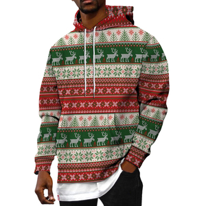 Sudadera Premium de Felpa 100% Algodón, Ecológica, para Invierno y Navidad, con Estampado de Muñeco de Nieve Personalizado, Unisex - Product Image 3
