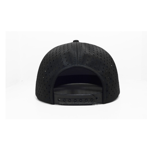 Gorra Snapback Perforada con Cuerda, Estilo Casual Diario Juvenil para Adultos, Ajustable con Logo, Perfil Alto, 5 Paneles, Unisex - Product Image 5