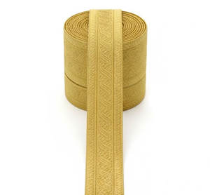 Dentelle en feuille de chêne pour usage cérémoniel sur les couvre-chefs, les vêtements et les sacs - Personnalisable, soluble dans l'eau, écologique - Product Image 3