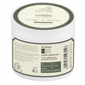 Gommage Visage Professionnel Éclaircissant au Concombre, Aloe Vera, Vitamines C et E Silkberry 500g Exfoliant pour Salons, Spas et Soins de la Peau – Tous Types de Peau - Product Image 2