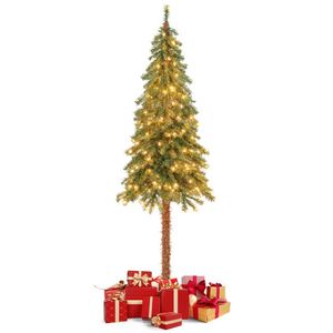 Albero di Natale Artificiale Pre-Illuminato di 1,8 Metri con 442 Rami e 175 Luci - Product Image 6