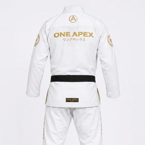Uniforme de Jiu Jitsu Blanco para Hombre, Gi de BJJ para Entrenamiento de Artes Marciales, Bordado Personalizado, Gi de Competición - Product Image 6
