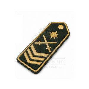 Insigne de grade personnalisé avec un design élégant, un tissu résistant et une finition soignée pour les uniformes, les vestes et les accessoires. - Product Image 5