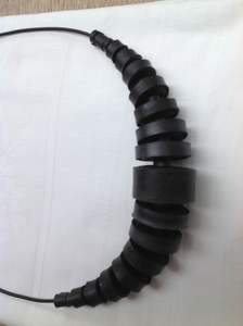 Artistic <b>Statement</b> Horn <b>Necklace</b> Designed For Fashion Enthusiasts Seeking Unique Handmade Jewelry With Timeless Style Appeal - Product Image 2