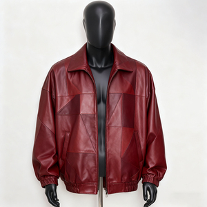 ARTIZ INTERNATIONAL Custom <b>Men's</b> Unisex Streetwear <b>Leather</b> <b>Jacket</b> Windproof Eco-Friendly Winter Motorbike Apparel - Product Image 4