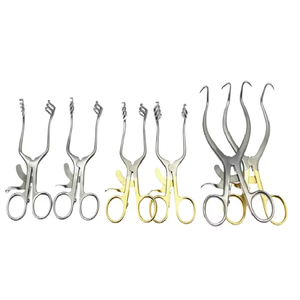 Retractor Óseo Manual Autoretráctil Weitlaner, Puntas de Acero Inoxidable con Punta Ciega, Instrumentos Quirúrgicos Ortopédicos - Product Image 5