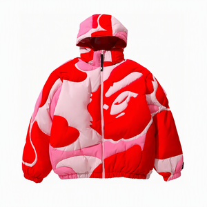 Chaqueta de Invierno Unisex de Alta Calidad Altr Brothers Black North-Face con Cuello Alto y Logotipo Frontal, Chaqueta Acolchada para Mantener el Calor - Product Image 5