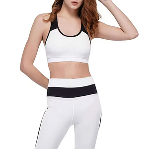 New Arrival Custom Made Great Quality Breathable Quick Dry Women's <b>Strapless</b> Sports <b>Bra</b> 100% Cotton Medium Support Front Plaid - Product Image 1