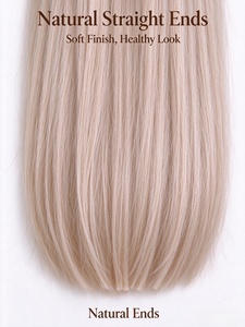 Peluca de Cabello Humano Largo y Liso de Lujo en Rubio Claro para Mujer - Product Image 6