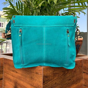 2025 plus récent en gros mode usiné à la main en cuir suédé frange sac à bandoulière dissimuler transporter en cuir véritable femmes sacs de messager - Product Image 3