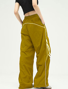 Pantalones Cargo Holgados de Moda, Elegantes, Estilo Urbano, con Bolsillos, para Verano, Pantalones Anchos Informales Hippies para Mujer - Product Image 2