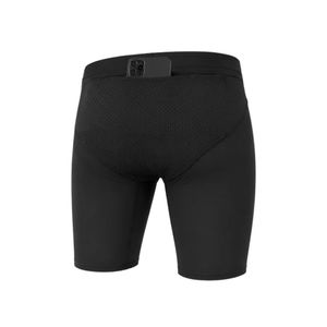 <b>Men</b> <b>Black</b> Compression <b>Shorts</b> Stretch Fit Athletic Gym Training Tights Lightweight Fitness Running Workout Bottoms OEM Manufact - Product Image 4