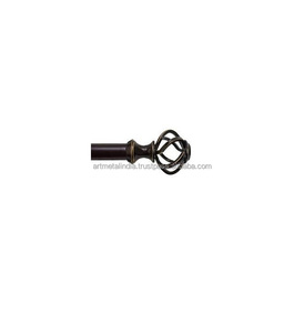 LATEST STYLE HANDMADE METAL CURTAIN BRACKETS NEW CURTAIN ROD IN WHOLESALE PRICE FOR DAILY USED CURTAIN ROD FOR HOME DECORATION - Product Image 4