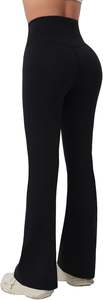 Ladies Casual High Waist Breathable Anti-Bacterial Gym <b>Leggings</b> Side <b>Pockets</b> Yoga Pants Fitness Running Workout Stretch - Product Image 3
