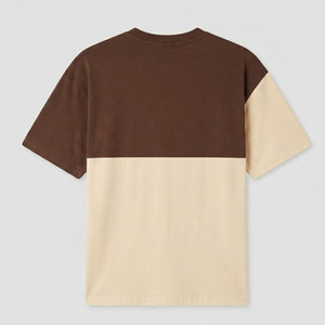 Camiseta Moderna para Hombre, Corte Cuadrado, Algodón de Alta Densidad, Ajuste Relajado, Tela Gruesa, Estilo Casual Urbano - Product Image 6