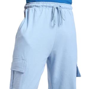 กางเกงวิ่งขายาวสำหรับผู้ชายทรงหลวมโอเวอร์ไซส์โลโก้ตามสั่ง - Product Image 5