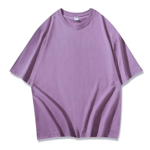 T-shirt à manches courtes pour homme, coupe classique, 100% coton, couleur unie, col rond, jersey décontracté, écologique, noir - Product Image 4