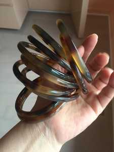 Brazalete Circular de Cuerno de Búfalo Pulido, Estilo Animal, Ecológico y Natural, Joyería de Cuerno de Búfalo, Artesanía Atemporal - Product Image 5