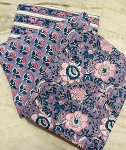 Lightweight Cotton Block Print Fabric Jaipur Hand Block Printed Cotton fabric For Dresses Wholesale Supplier Bulk Order Supplier - Product Image 1