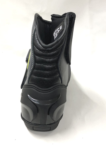 Botas Cortas de Motocicleta, Zapatos Impermeables de Cuero Genuino para Motociclismo, Botas de Carreras de Media Caña para Hombres - Product Image 3