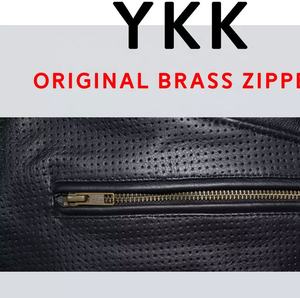 Blouson de moto en cuir pour homme |   Approuvé CE Niveau 1 |   Vêtements de sport coupe-vent et imperméables pour une conduite sûre et durable - Product Image 4