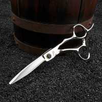 Ciseaux de coiffure professionnels pour salon de coiffure, ensemble de ciseaux de coupe pour effilage et coupe droite